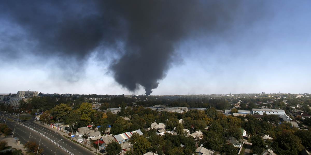Situácia na Ukrajine:  Pri bojoch o donecké letisko zahynulo 12 separatistov