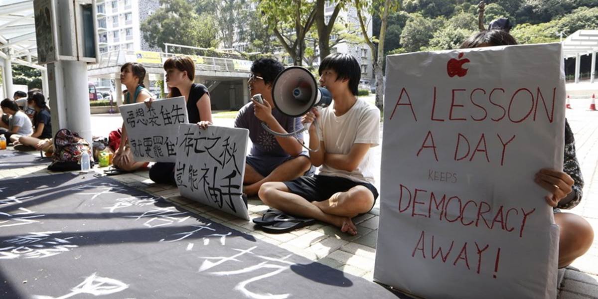 Prodemokratické protesty v Hongkongu z väčšej časti utíchli