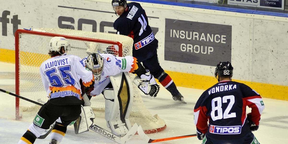 KHL: Belasí odchádzajú z ľadu SKA Petrohrad s debaklom 7:2