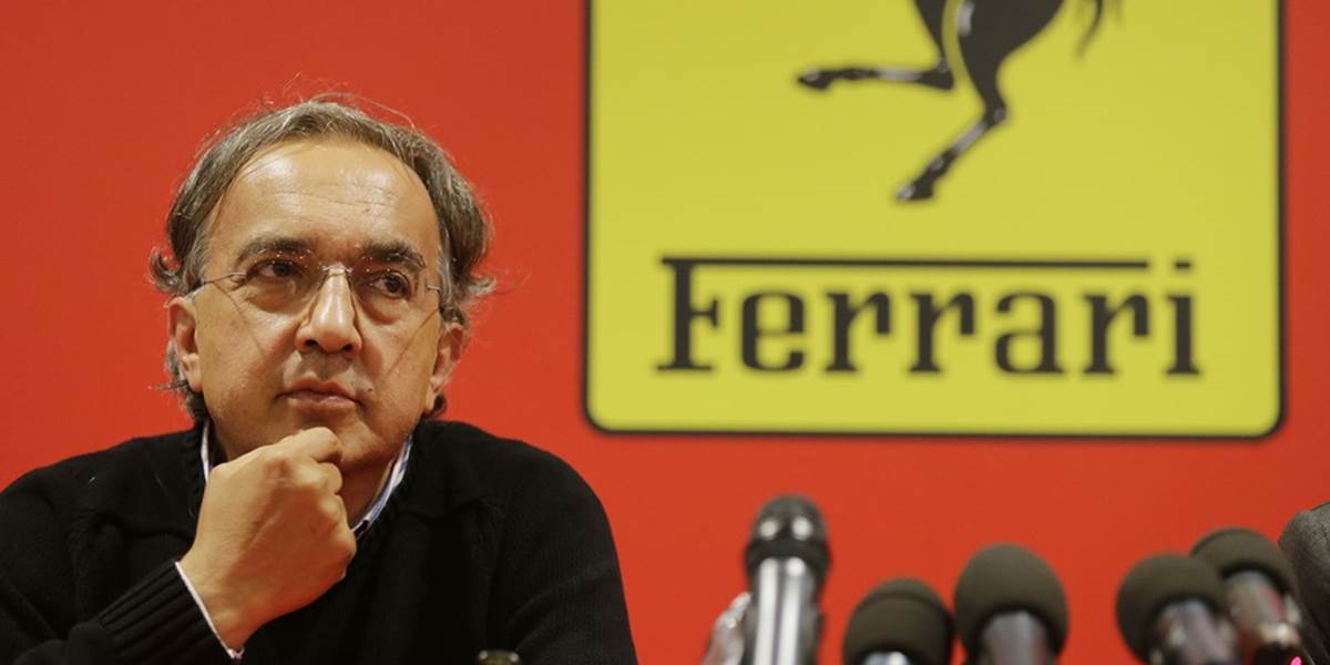 Šéf Fiatu Marchionne plánuje odstúpiť z funkcie do konca roka 2018