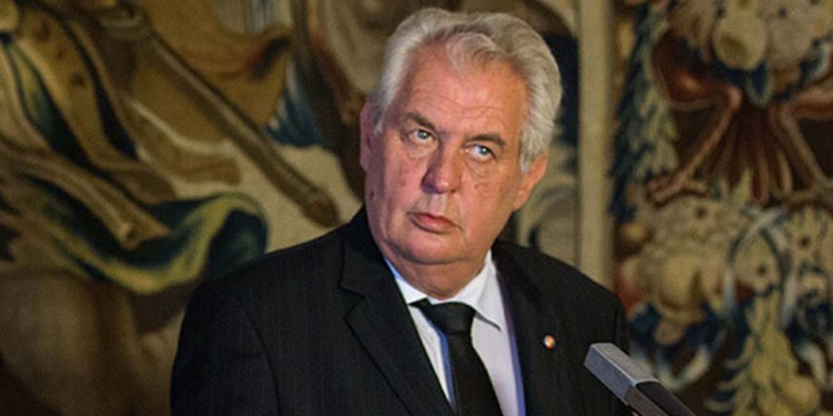 Prezident Miloš Zeman vetoval novelu zákona o štátnej službe