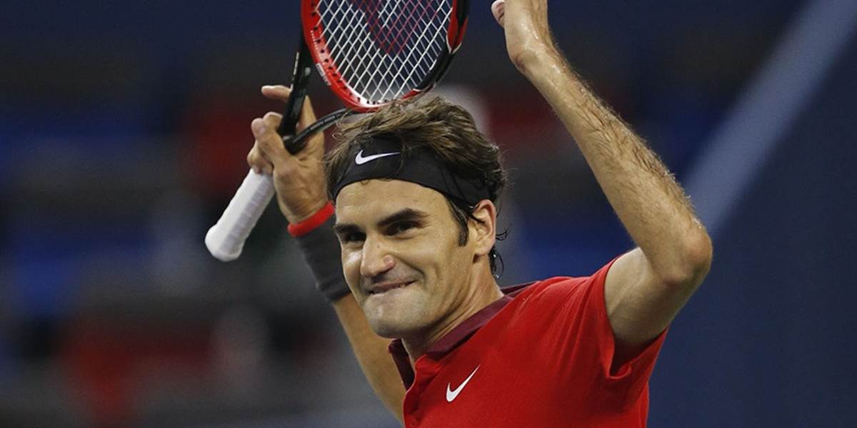 ATP Šanghaj: Federer cez 5 mečbalov L. Mayera do osemfinále