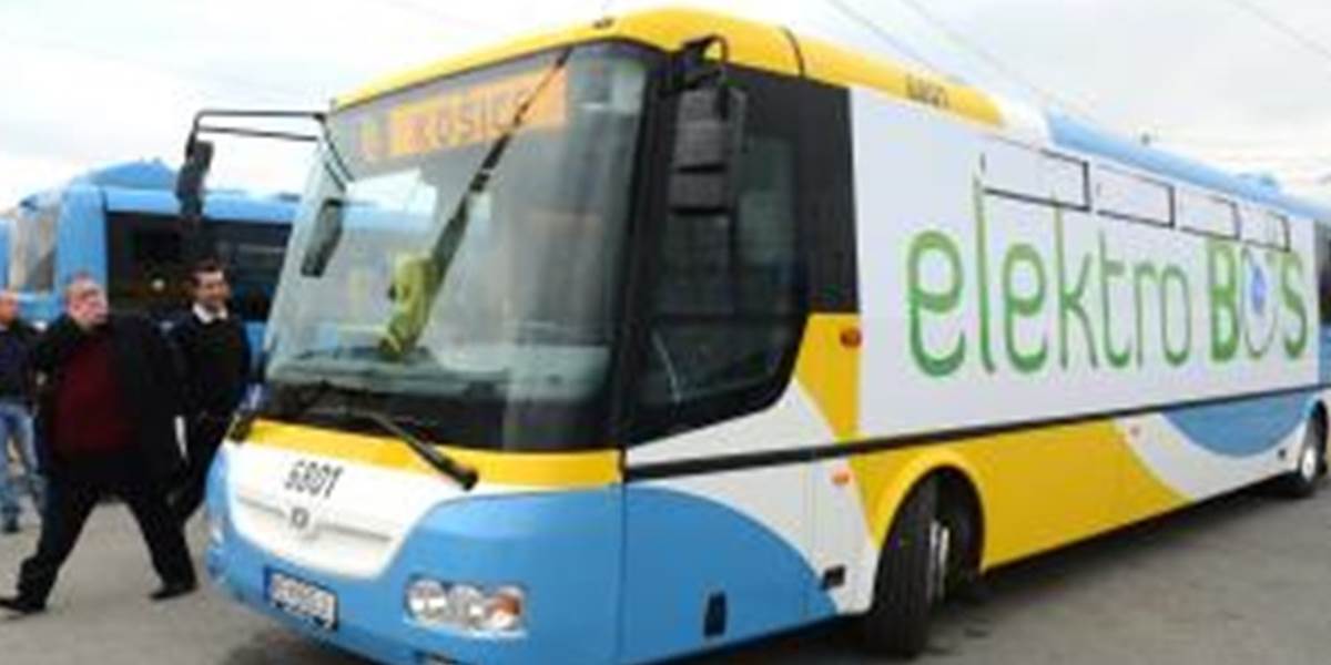 Košice sú prvým mestom s elektrobusmi v MHD