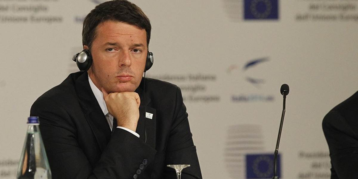 Premiér Renzi ohlásil väčšiu angažovanosť krajiny v boji proti IS