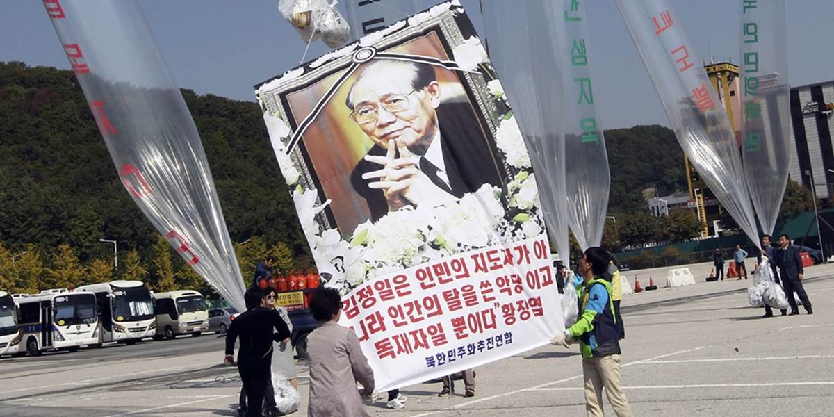 Balóny s protikomunistickou propagandou proti Pchjongjangu vyvolali streľbu