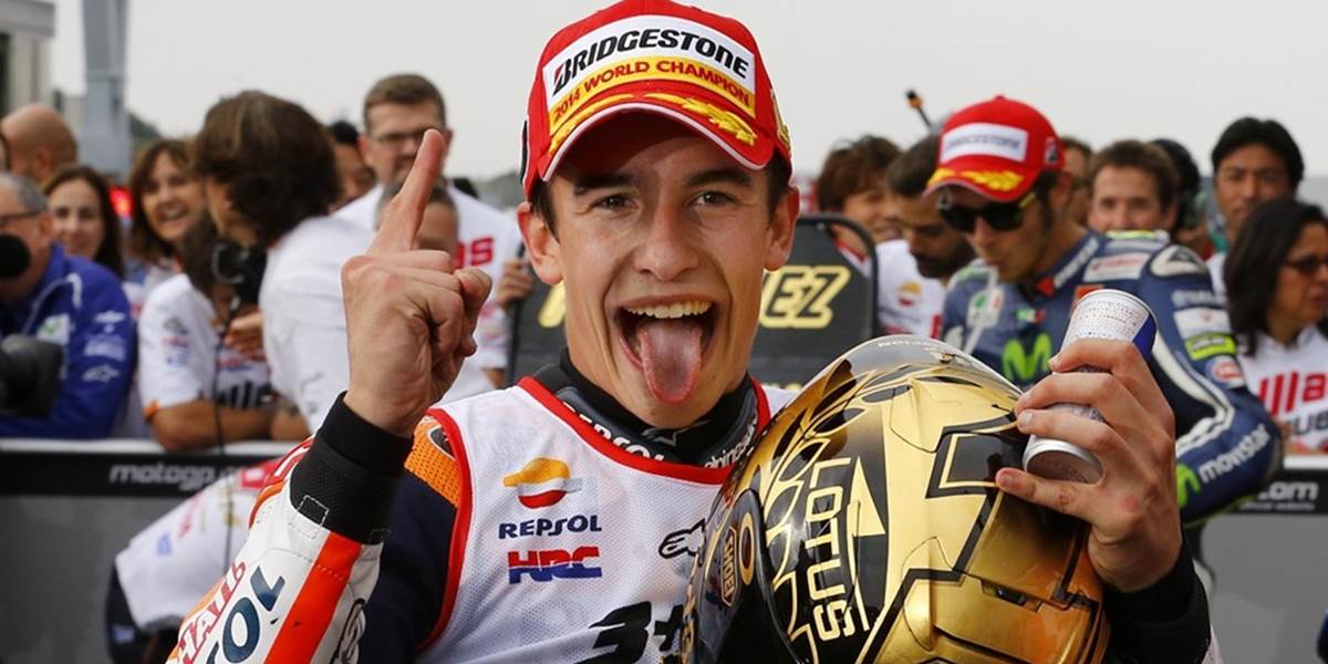 Márquez má druhý titul, je najmladším obhajcom v MotoGP