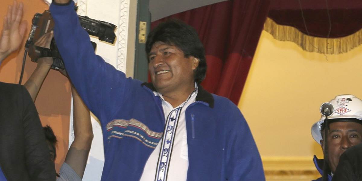 Bolívijský prezident Morales deklaroval opätovné víťazstvo vo voľbách