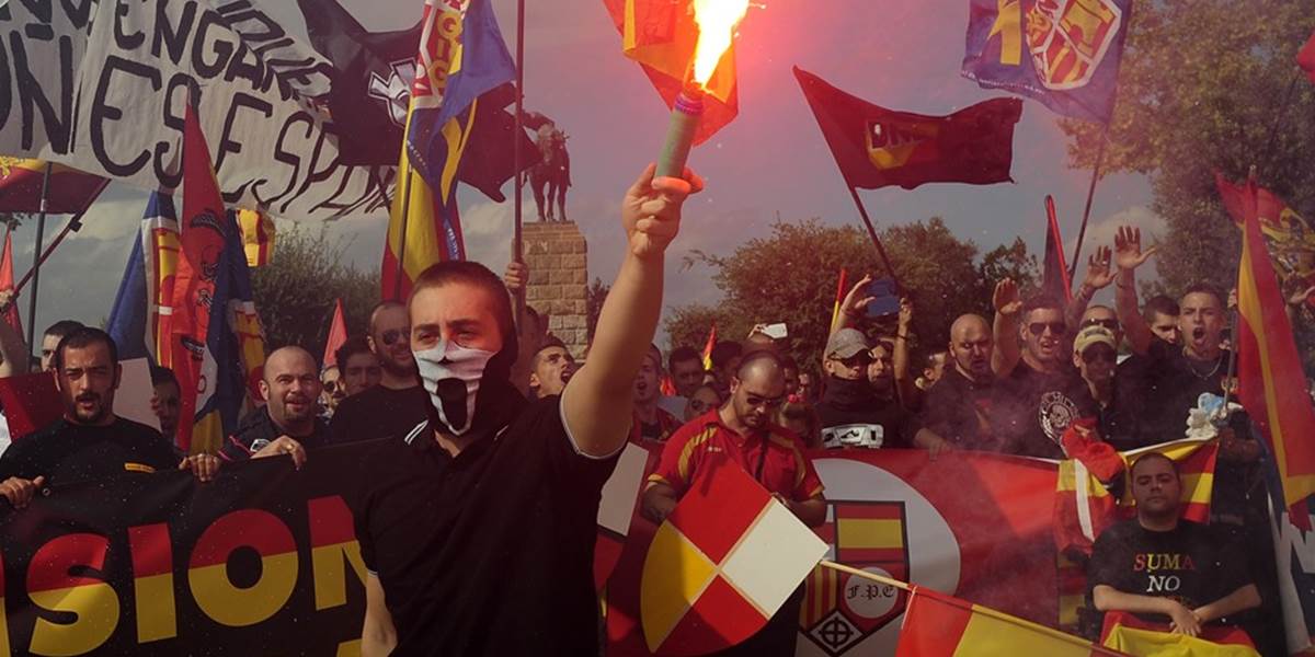 V Barcelone demonštrovali desaťtisíce proti nezávislosti