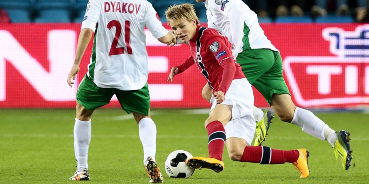Nór Ödegaard najmladší v histórii kvalifikácie