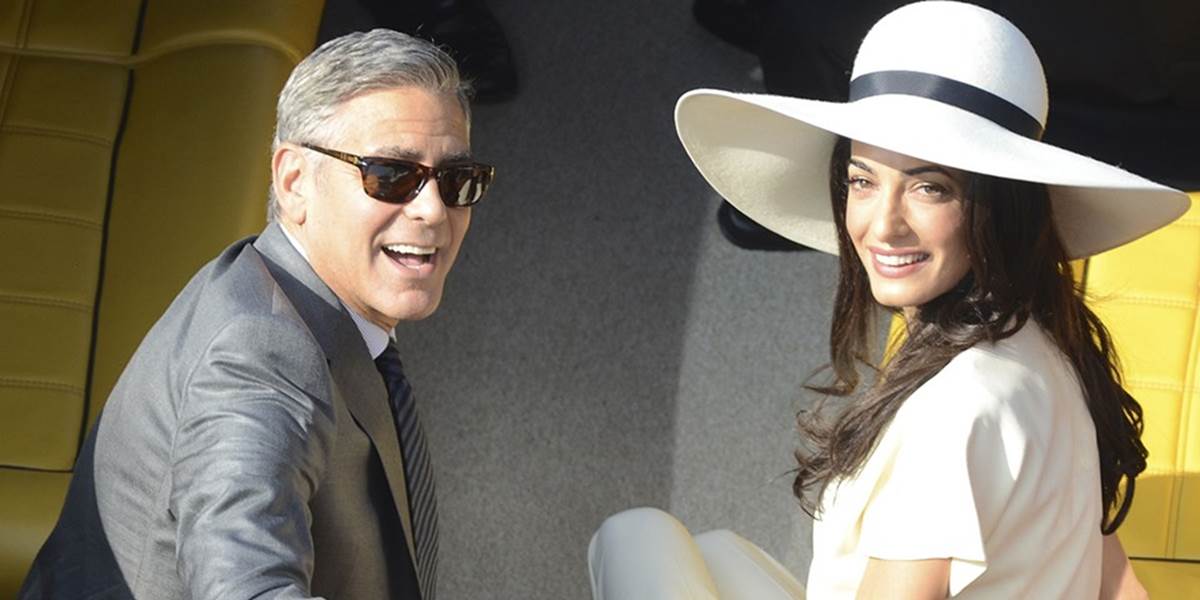 Manželka Georgea Clooneyho si po svadbe zmenila meno