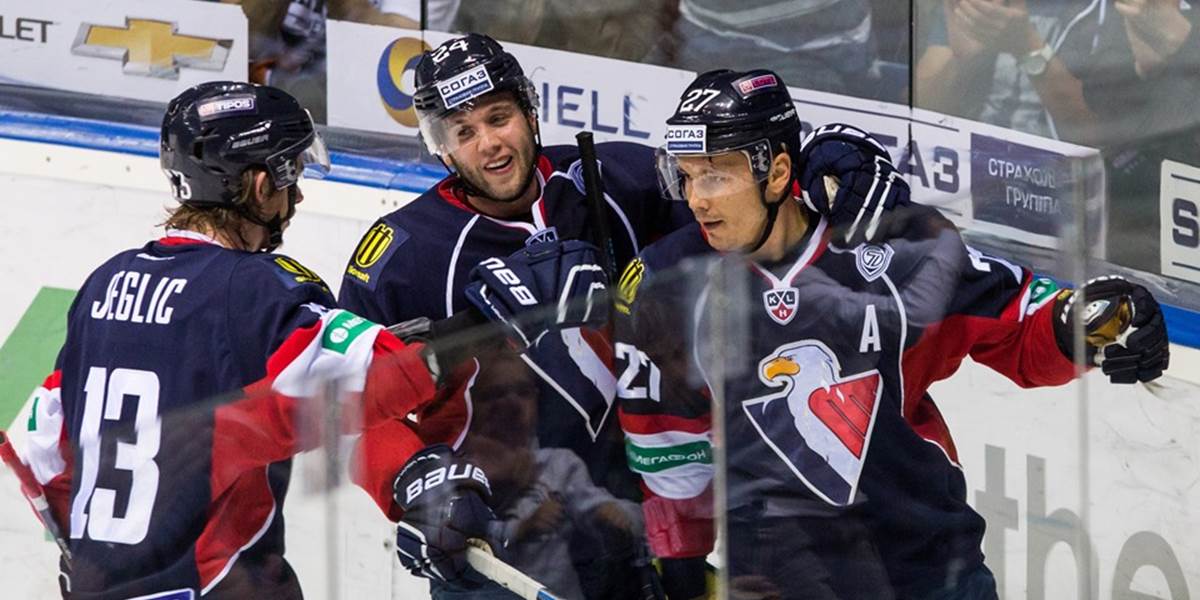 KHL: Slovan nestrelil gól Medveščaku a tesne prehral