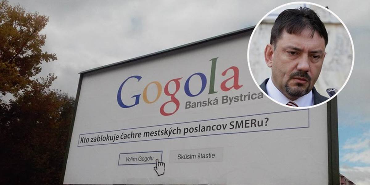 Banskobystrický primátor Gogola to prestrelil: Google chce, aby zmenil kampaň!