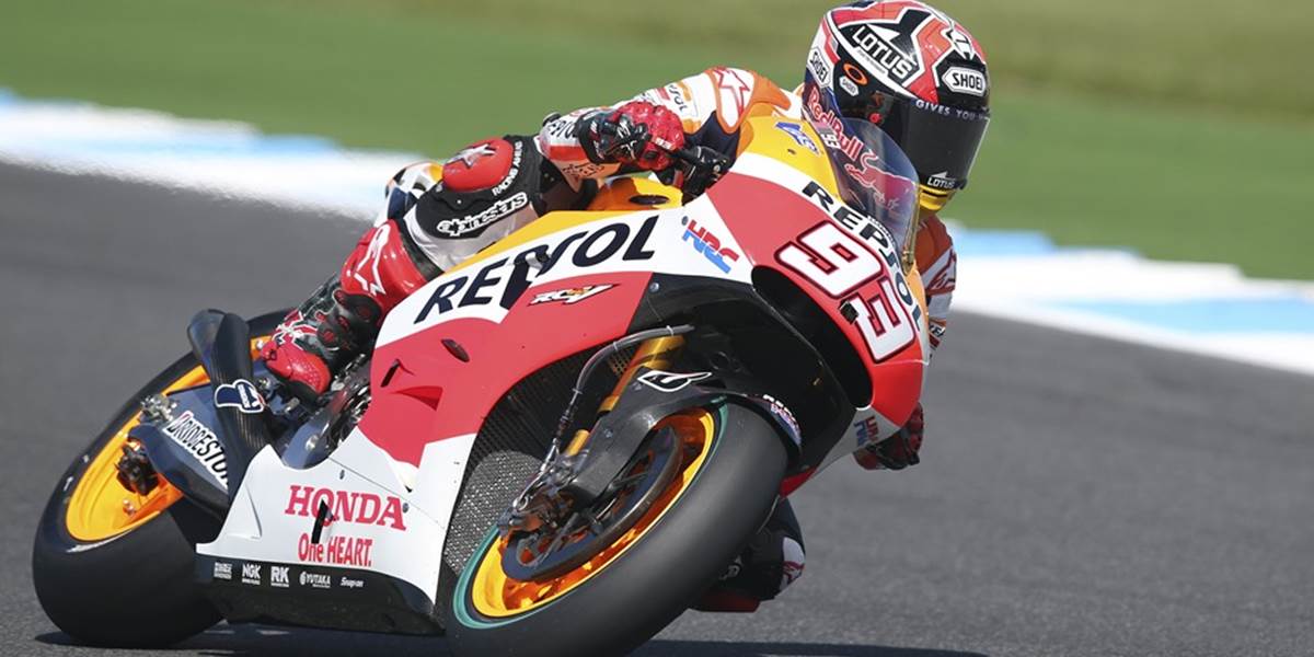 Márquez v MotoGP víťazom kvalifikácie na VC Austrálie