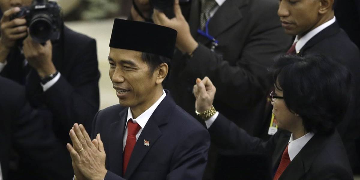 Funkcie sa ujal nový indonézsky prezident Joko Widodo
