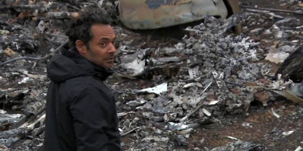 Holanďan sám prišiel na miesto pádu MH17, hľadá sesternicu