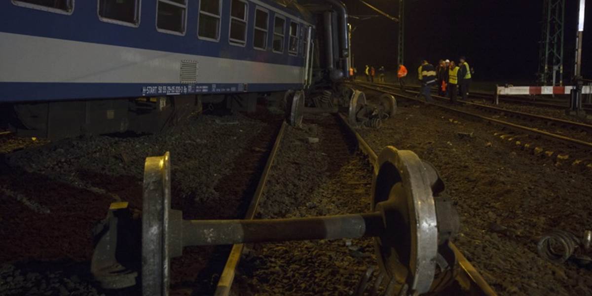 V Maďarsku sa vykoľajili sa štyri vagóny osobného vlaku, zranenia žiadne