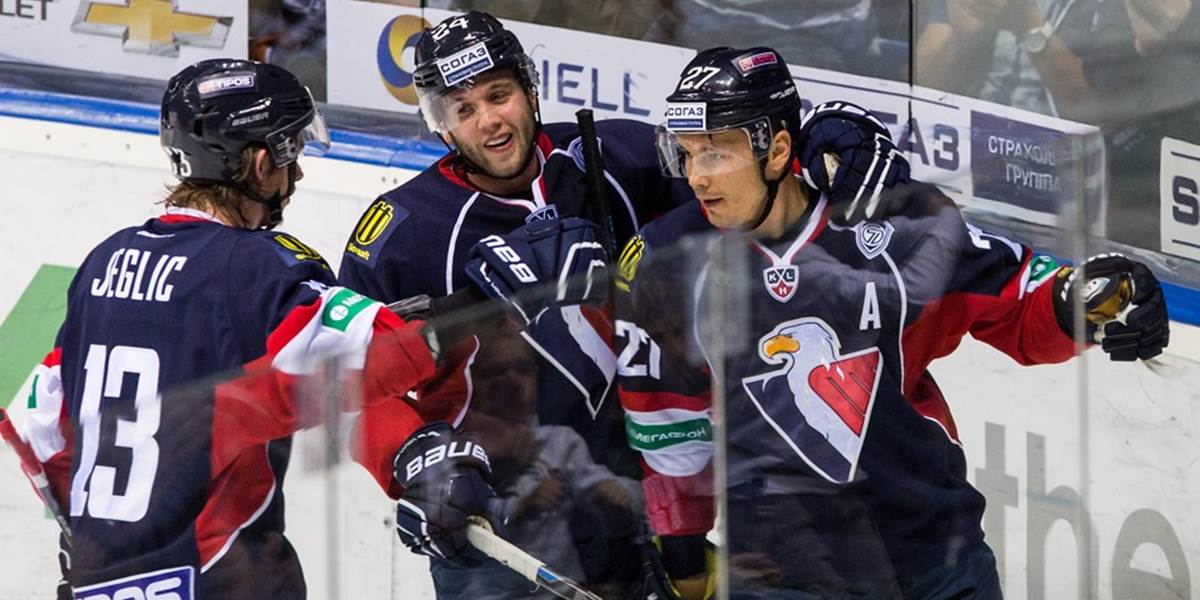 KHL: Slovan vyhral v Nižnekamsku 3:1