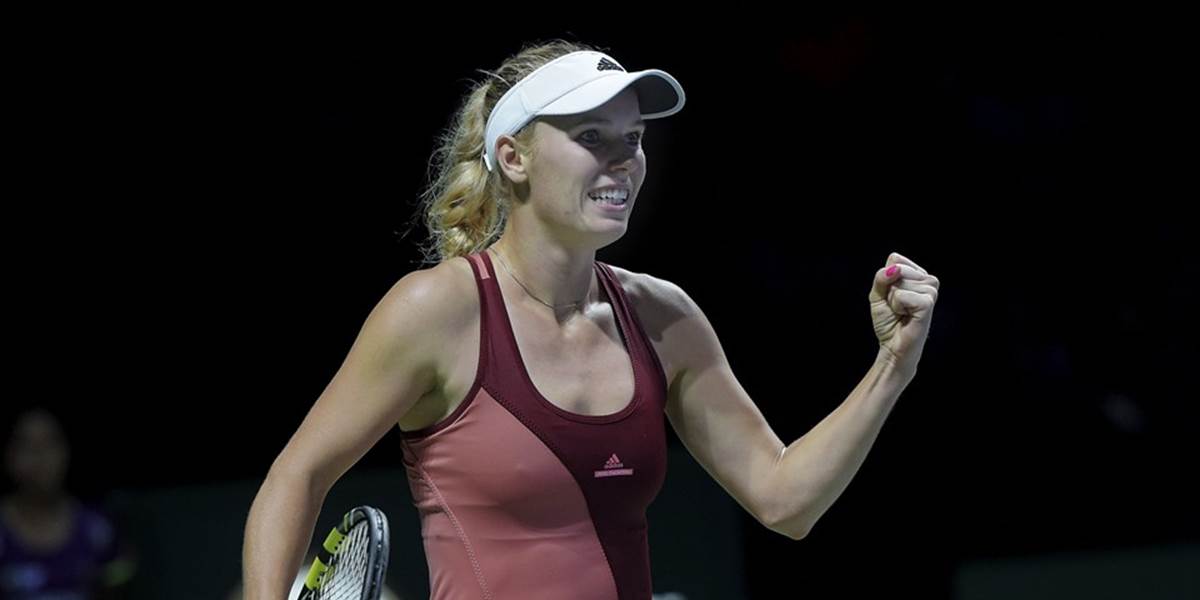 WTA Singapur: Wozniacka zdolala Kvitovú, postup Radwanskej