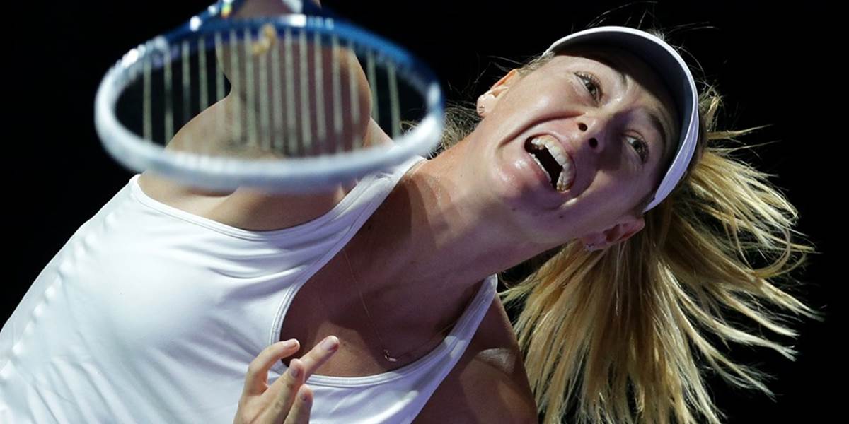 WTA Singapur: Šarapovová už bez šance na semifinále