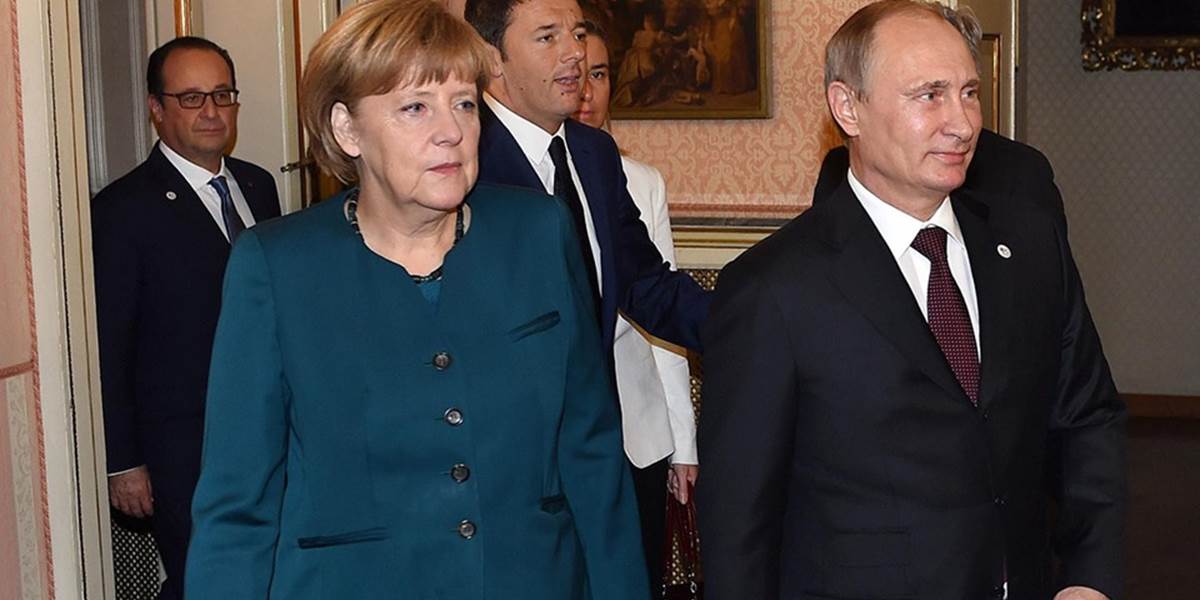 Putin a Merkelová sa zhodli na potrebe ďalších rokovaní o situácii na Ukrajine