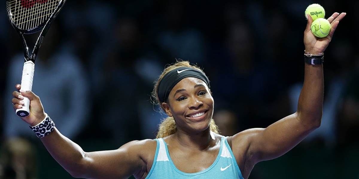 WTA Singapur: Williamsová do semifinále proti Wozniackej