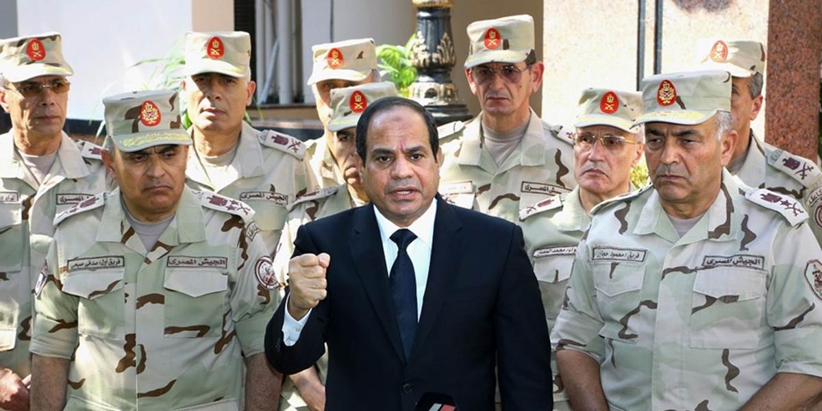 Egyptský prezident obvinil z útokov na Sinaji zahraničné mocnosti