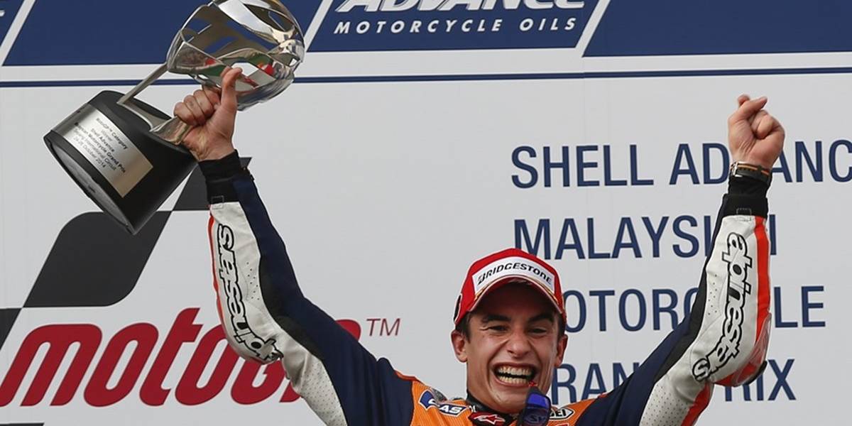 Už istý šampión Márquez ovládol v MotoGP aj Sepang