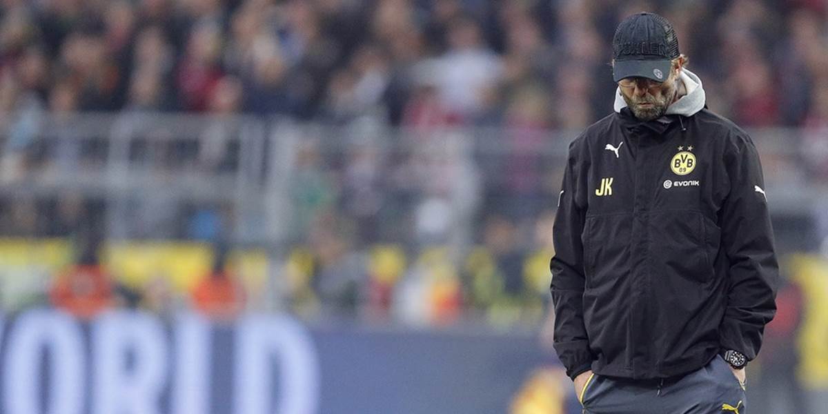 Dortmund zožiera kríza, prehral štvrtý ligový zápas v rade