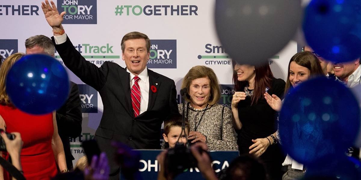 Konzervatívec sa stal nástupcom škandalózneho starostu Toronta
