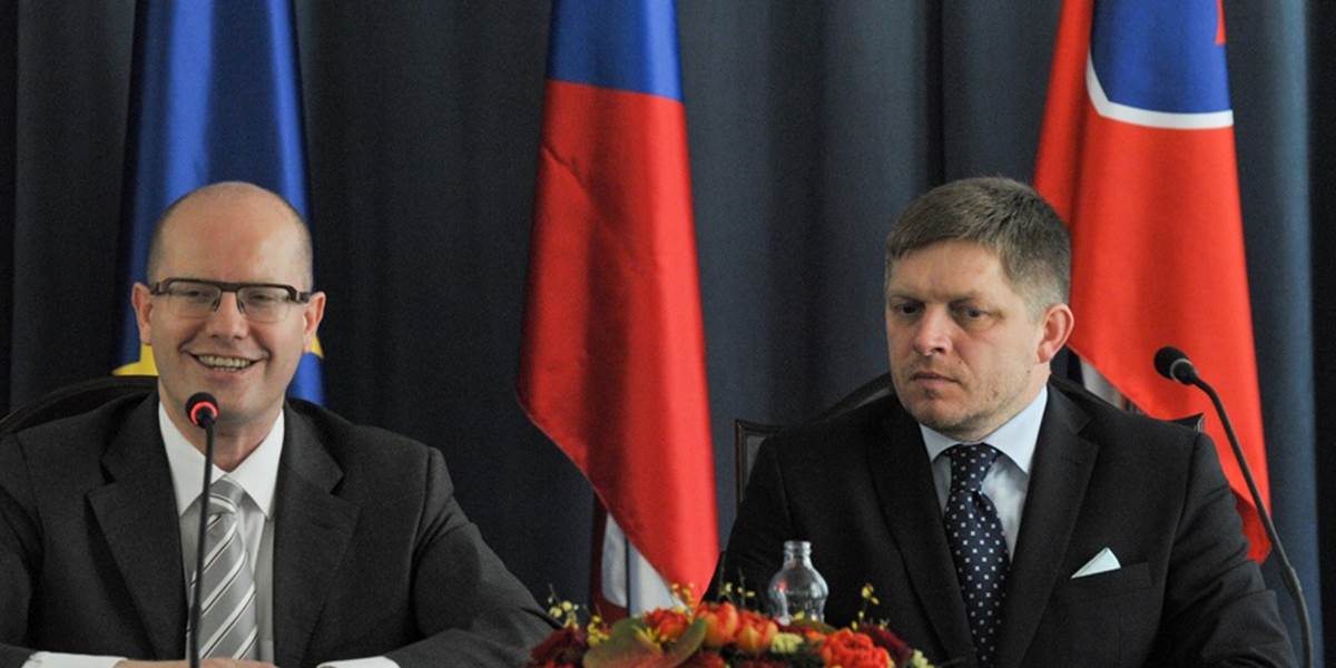 Fico a český premiér Sobotka budú hovoriť o dopravnom prepojení a eurofondoch