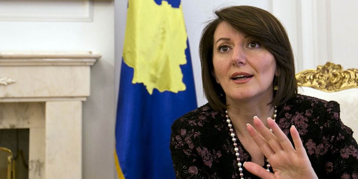 Kosovská prezidentka odmietla pozvánku na historickú návštevu Srbska