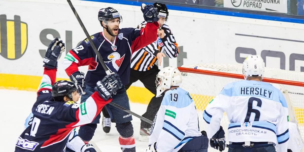 KHL: Slovan doma prehral so Sibirom Novosibirsk 2:3, Nagy nedohral