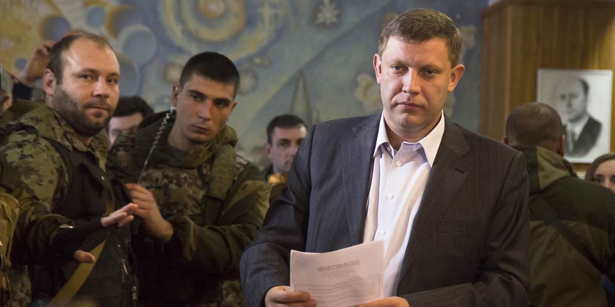 Sporné voľby v Donecku vyhral doterajší premiér Zacharčenko