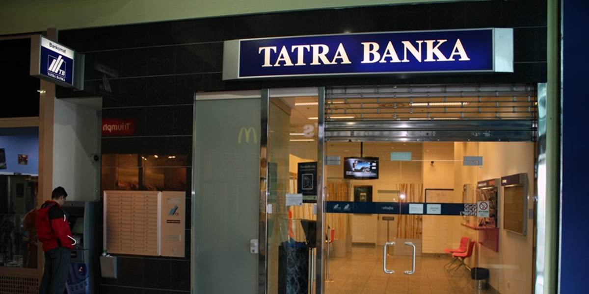 Tatra banka dosiahla za tri kvartály zisk 81,9 mil. eur