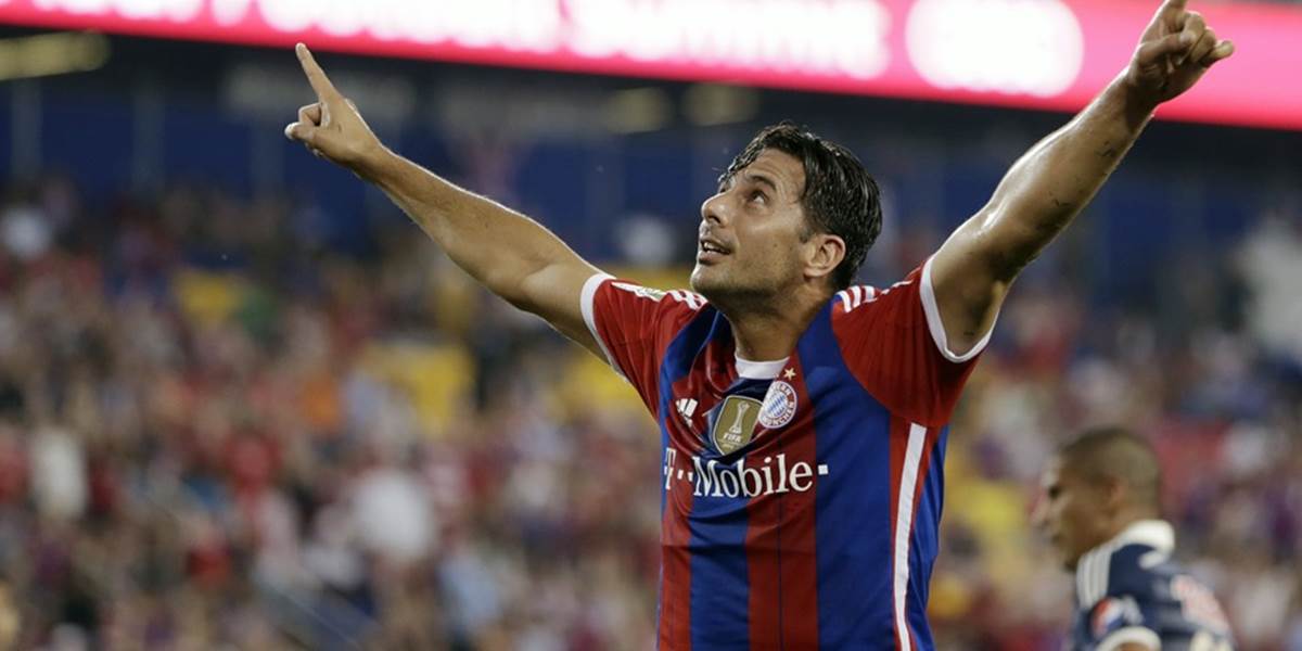 Pizarro kvôli svalovému zraneniu bude Bayernu chýbať niekoľko týždňov