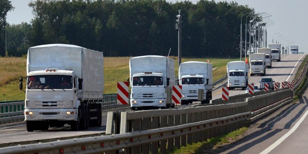 Rusko vyšle na Ukrajinu ďalší humanitárny konvoj