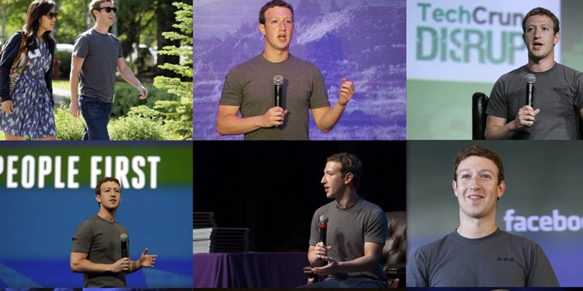 Šéf Facebooku Zuckerberg prezradil, prečo stále nosí rovnaké šedé tričko!