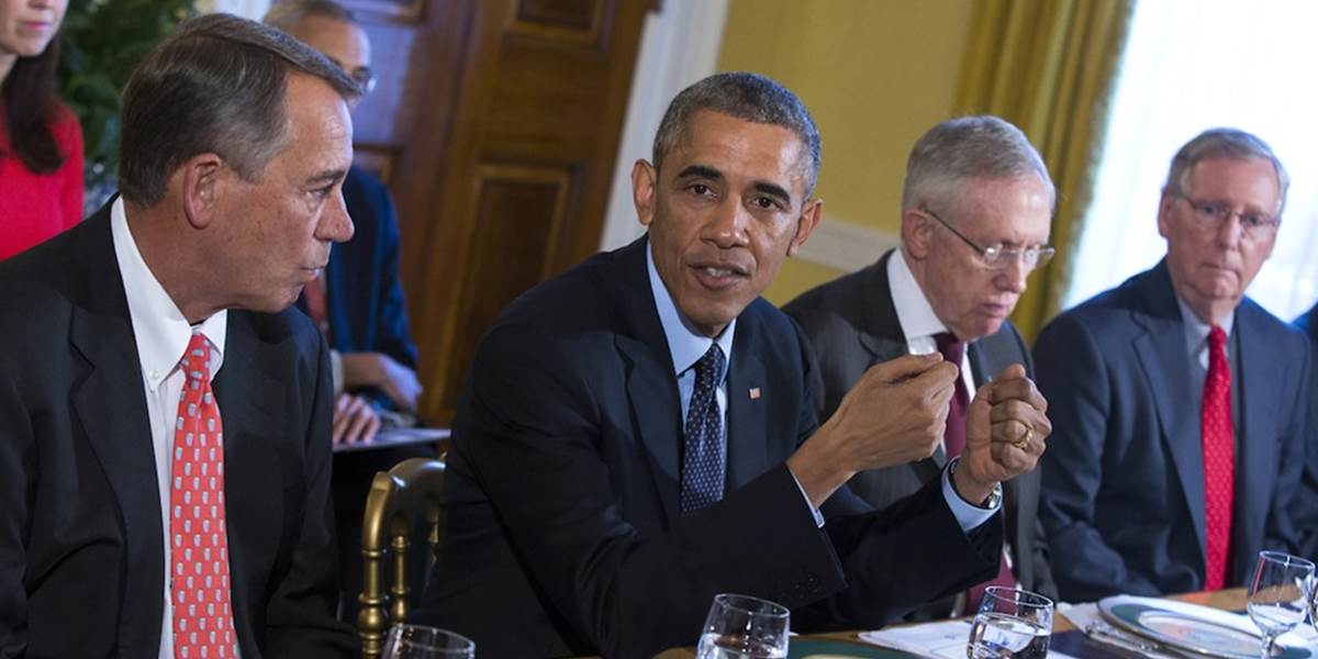 Obama s lídrami oboch hlavných strán v Kongrese diskutoval o spolupráci