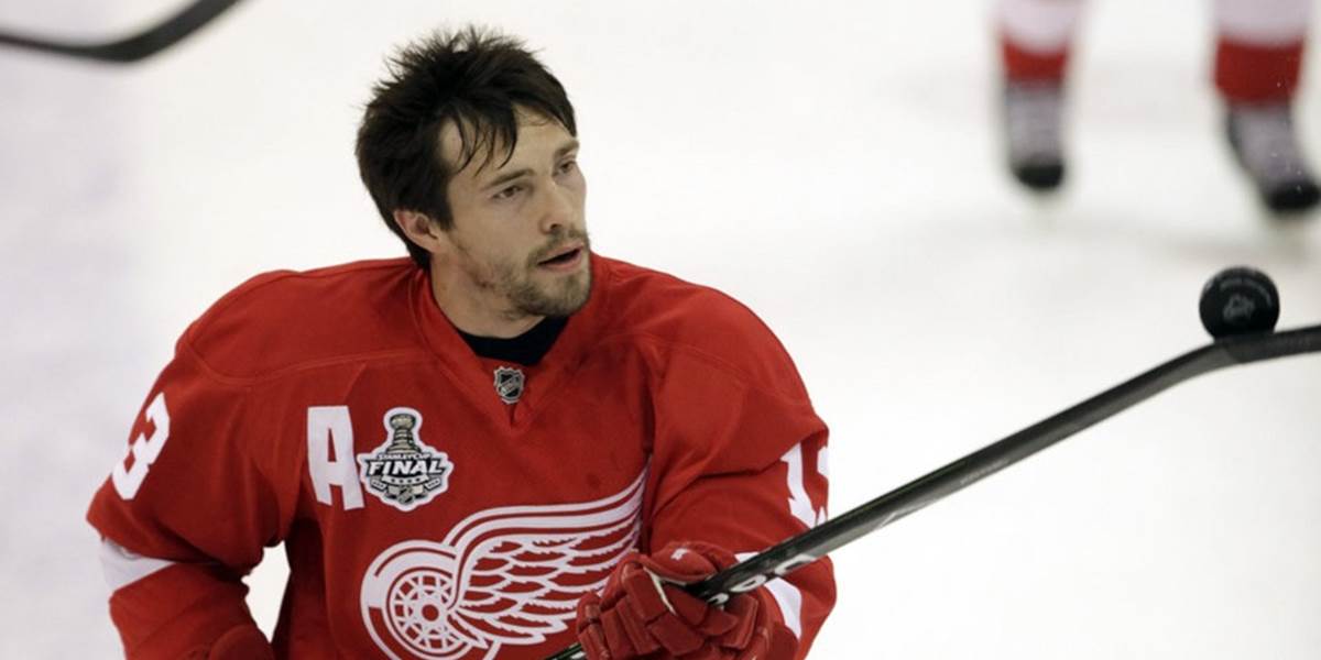 NHL: Red Wings prišli o Dacjuka, natiahol si slabiny na rozkorčuľovaní