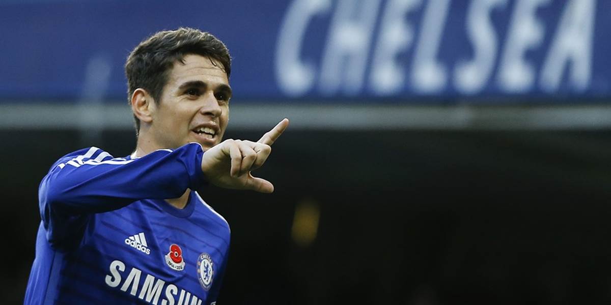 Oscar predĺžil kontrakt s Chelsea Londýn do roku 2019