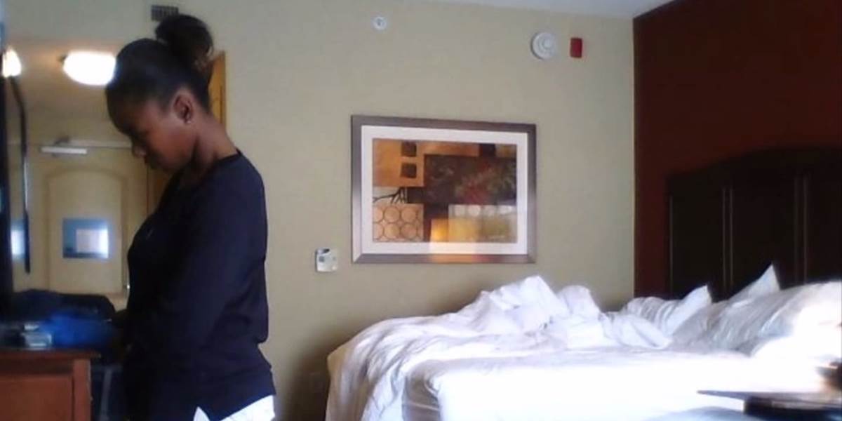 VIDEO Zaujíma vás, ako to vyzerá keď je upratovačka v hotelovej izbe?!