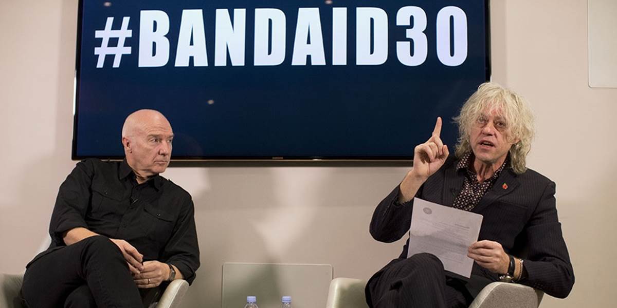 Bob Geldof a Midge Ure ohlásili projekt Band Aid 30