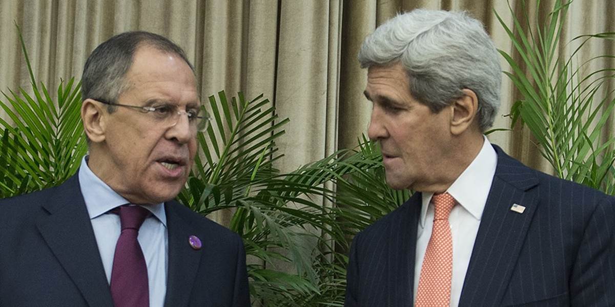 Lavrov a Kerry spolu hovorili o porušovaní prímeria na Ukrajine