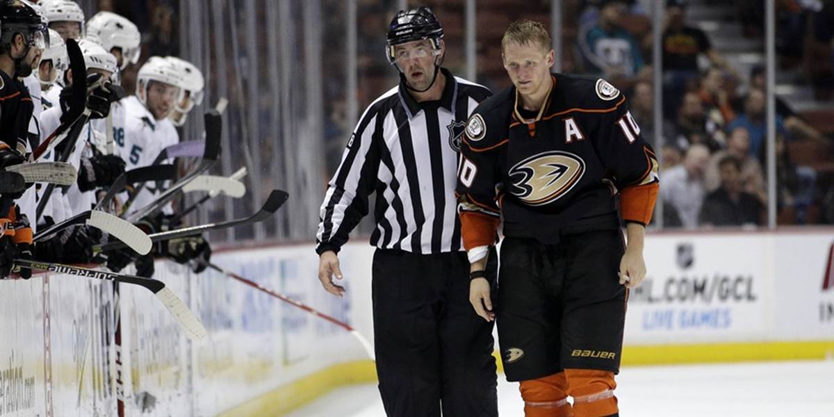 NHL: Perryho a Beauchemina z Anaheimu vyradil z hry mumps