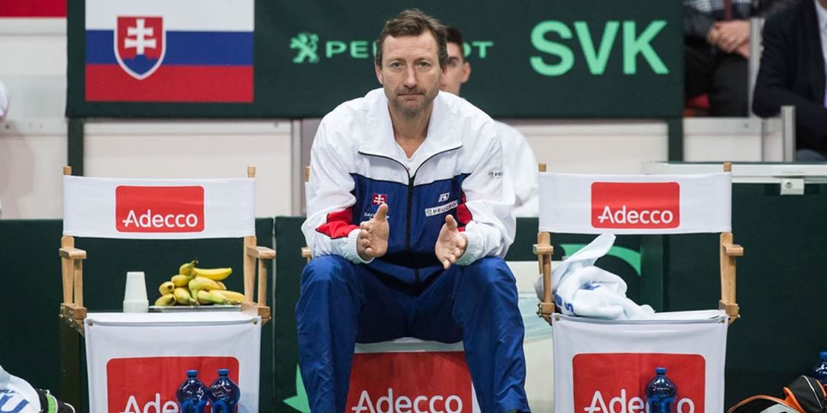 Davis Cup: Miloslav Mečíř kapitánom Slovákov aj v sezóne 2015
