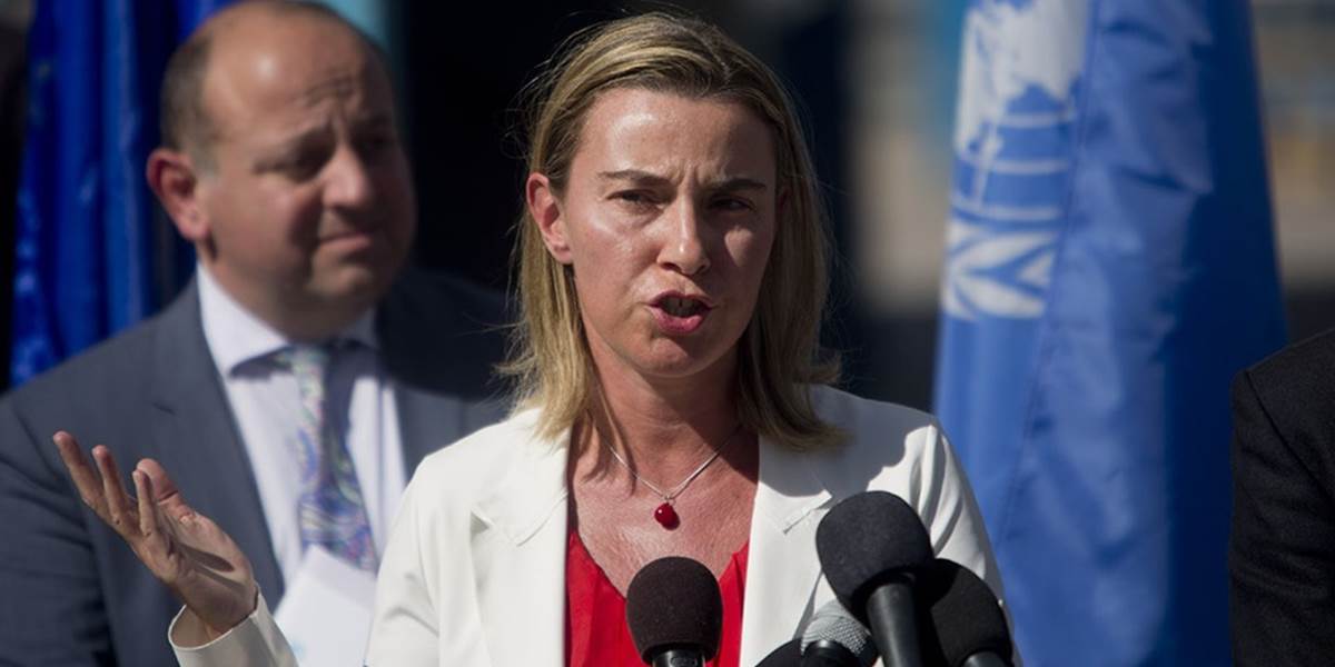 Mogheriniová: EÚ je odhodlaná čeliť hrozbám, ktoré predstavuje Islamský štát