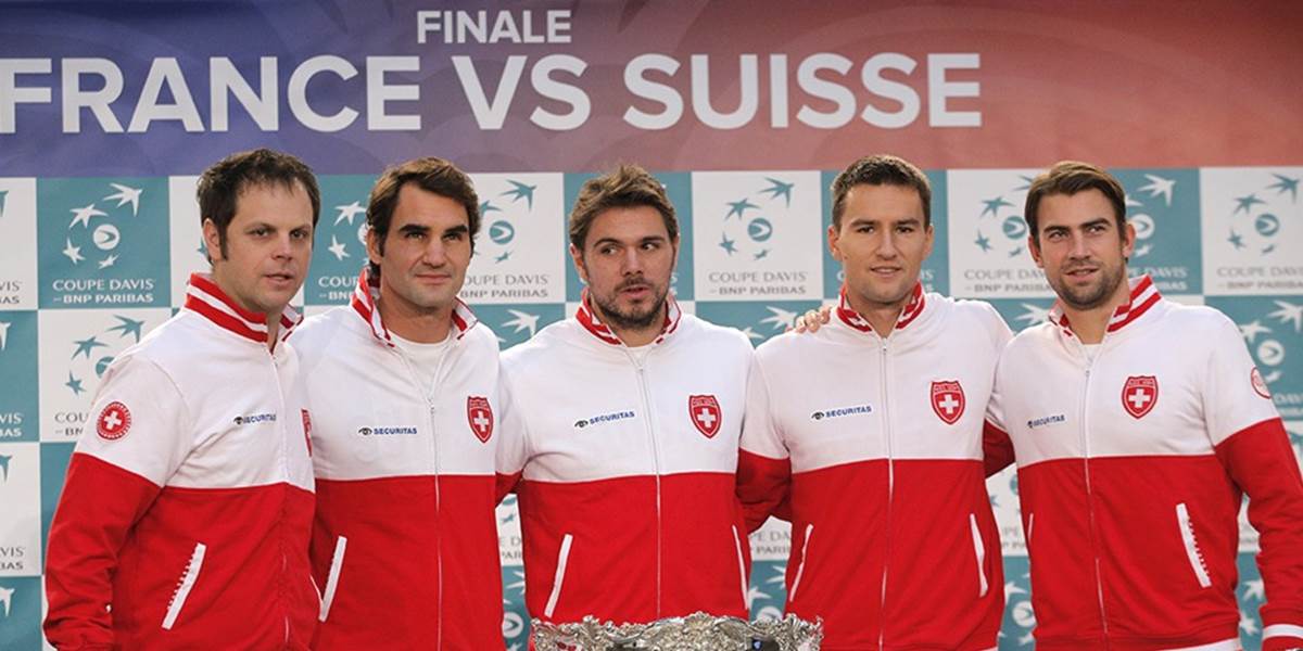 Davis Cup: Švajčiari vo finále aj s Federerom, začnú Tsonga a Wawrinka