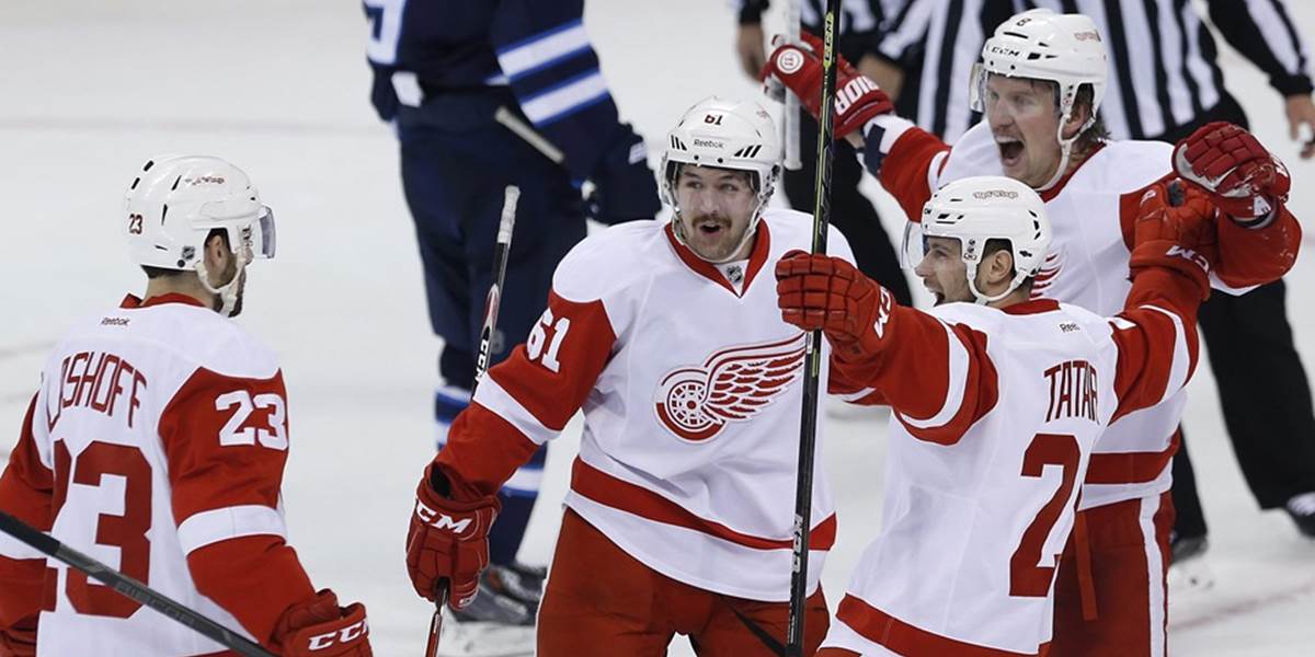 NHL: Tatar sa stal prvou hviezdou a rozhodol o výhre Detroitu