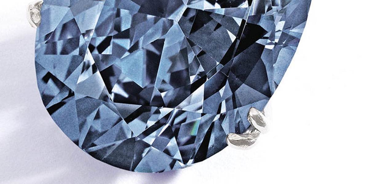 Sotheby's vydražila modrý diamant za rekordných vyše 32 mil. USD