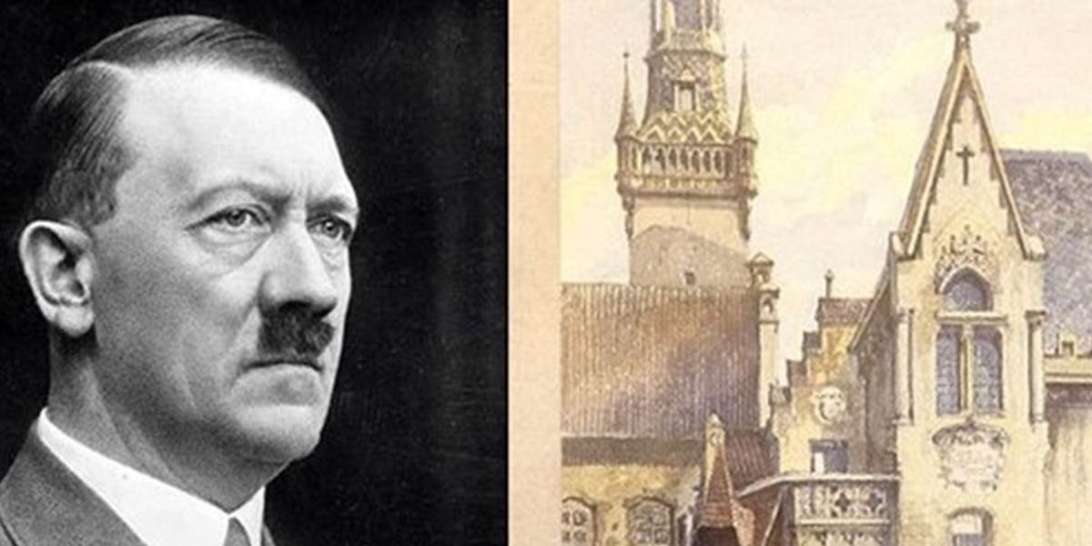 Akvarel Adolfa Hitlera z roku 1914 vydražili za za 130.000 eur